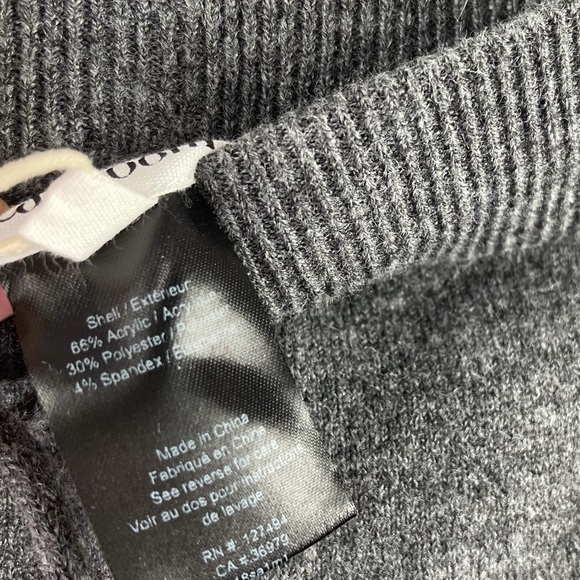 NWT HEARTLOOM Knit Joggers Rio Jogger Color Grey Size Large Knit Pants - Picture 6 of 8